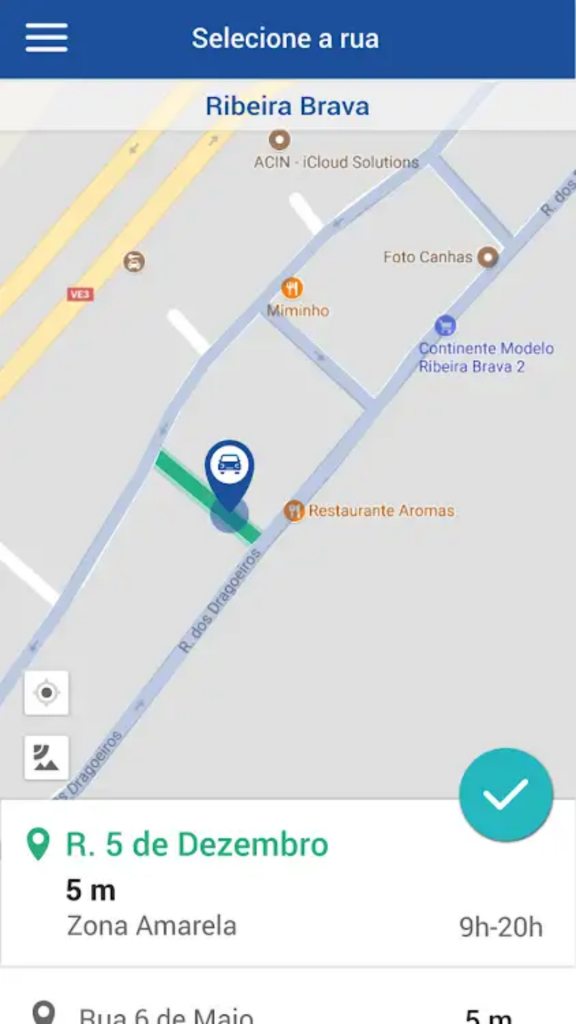 Cartrack, Cartrack Portugal, Sempre em Controlo, Estacionamento, Parquímetro, Aplicações