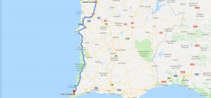 Roteiros de viagem Alcácer do Sal – Vila do Bispo