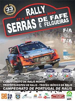 Cartaz Rali Serras de Fafe e Felgueiras 2020