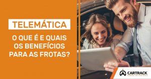 O que é telemática, benefícios da telemática, como funciona a telemática, Cartrack, Gestão de frotas